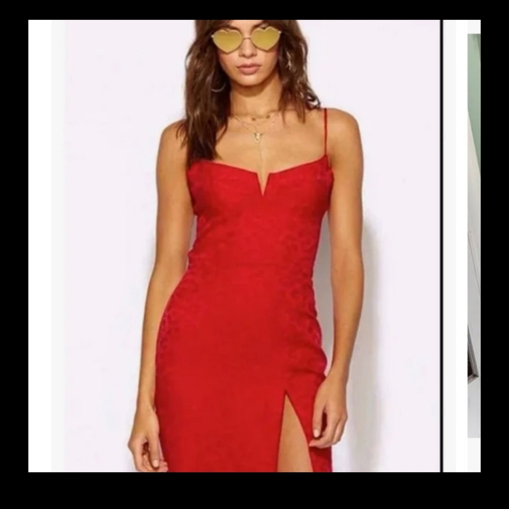 Blue Life X Blue Planet Dorion Mini Dress In Red